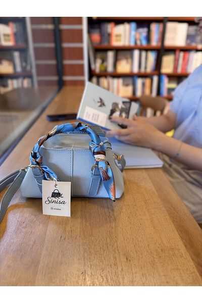 SİNİSA BAG Geantă de mână și de umăr pentru femei, cu accesorii pentru șal