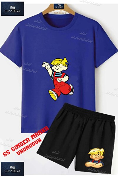 SS SİNSER Children's Unisex “Denis Children's Hand Waving“ Custom Printed Cre...