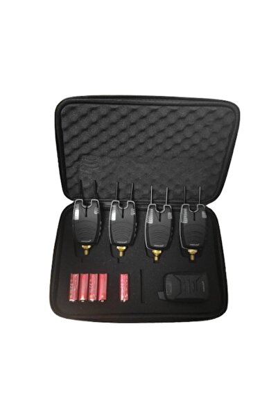 prokarpfishing Set 4 Avertizori cu Statie Wind Blade 512jha cu Snag Bar detasabil