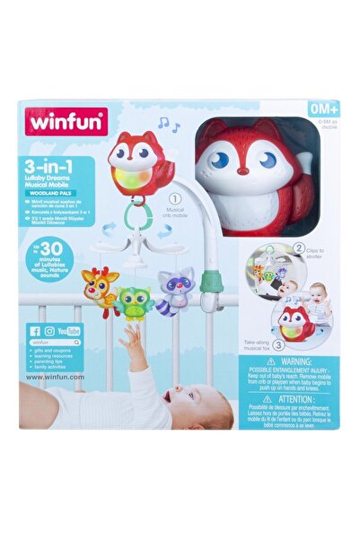 WINFUN Προβολέας Fox 3 σε 1 για μωρά,