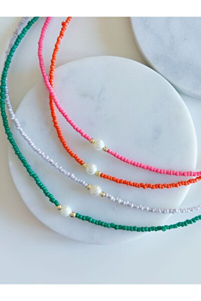 CHARMLUCKY 4-Piece Bead Necklace Combination