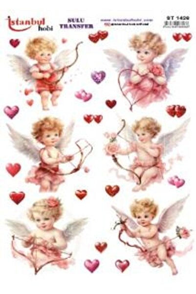 İstanbul Hobi ورق نقل مائي 25x35 سم ST-1426