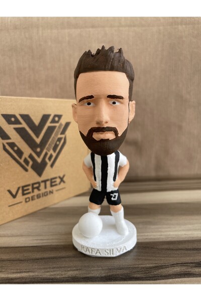 VertexDesign3D Rafa Silva 3d Futbol 15cm Taraftar Biblo Figür Erkek Bêşiktẩ.ş...