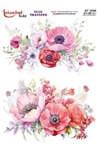 İstanbul Hobi ورق نقل مائي 25x35 سم ST-1649