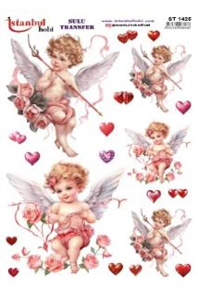 İstanbul Hobi ورق نقل مائي 25x35 سم ST-1425