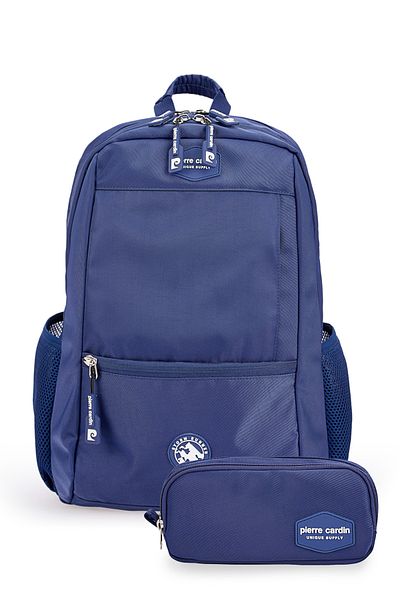 Pierre Cardin Унисекс комплект ученически чанти PCSET07PC100207 - син