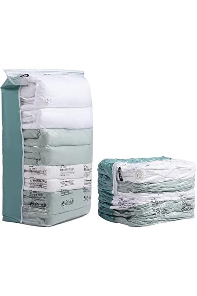 The Bros عبوة من 6 أكياس تخزين مفرغة قابلة لإعادة الاستخدام - مكعب جامبو، كبي...