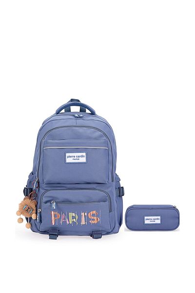 Pierre Cardin Унисекс комплект ученически чанти PCSET07PC34402 - син