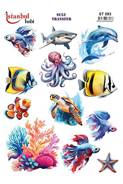 İstanbul Hobi Water Transfer Paper 25X35Cm St-593