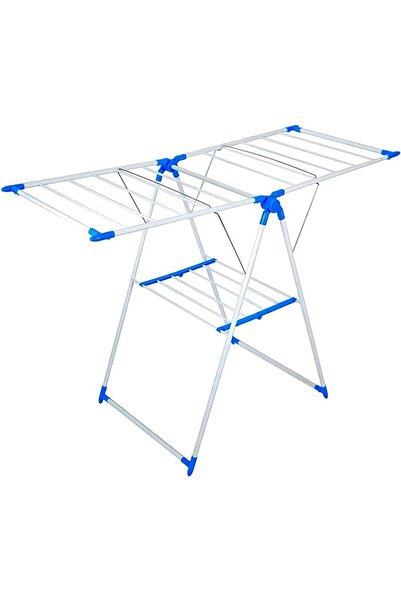 Twinkle Mart حامل تجفيف ملابس عالي الجودة ومتين - 25 بارًا - رف غسيل قابل للط...