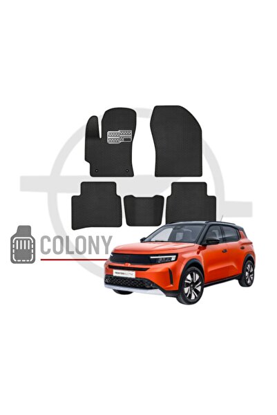 COLONY Opel Frontera 2025+ (Elektrik) Uyumlu Hücreli Premium Eva Paspas Seti ...