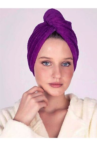 PAMUK DÜNYAM HOME Towel Hair Cap / Unisex