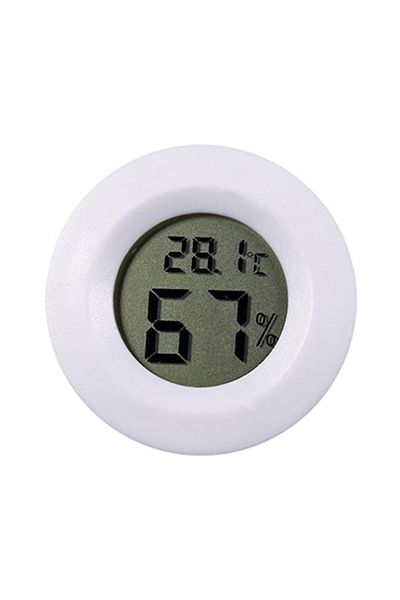 SOLLUXE Higrometru și termometru digital portabil SOLLUXE®, afișează umiditatea și temperatura, baterie încorporată