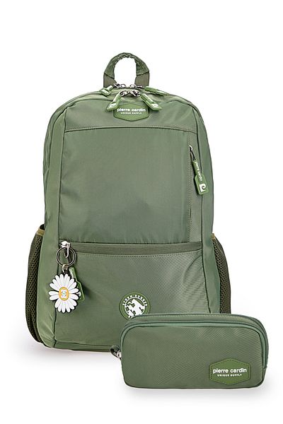 Pierre Cardin Унисекс комплект ученически чанти PCSET07PC100207-Зелена