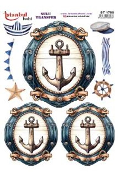 İstanbul Hobi ورق نقل مائي 25x35 سم ST-1793