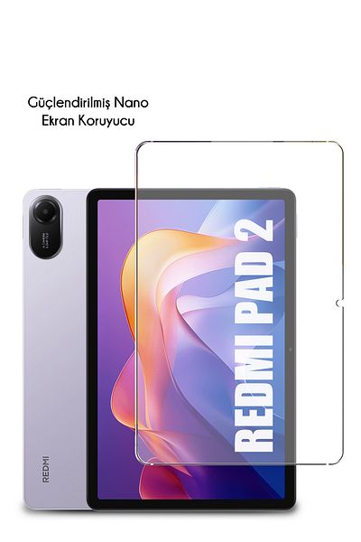 Nezih Case واقي شاشة نانو مقوى متوافق مع Redmi Pad 2