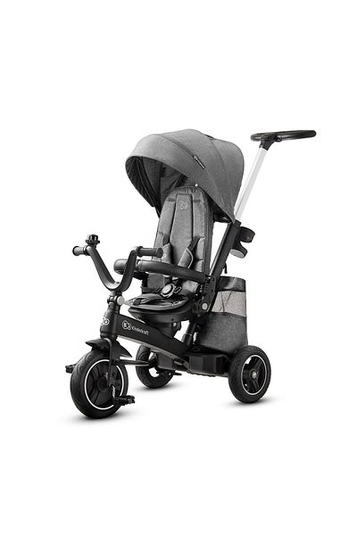 Kinderkraft ΤΡΙΚΥΚΛΟ EASYTWIST, ΠΛΑΤΙΝΕΝΙΟ ΓΚΡΙ