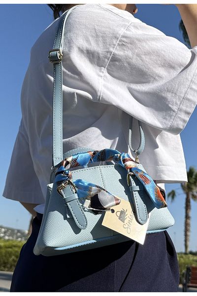 SİNİSA BAG Geantă de mână și de umăr pentru femei, cu accesorii pentru șal