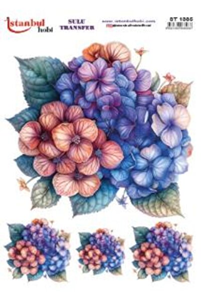 İstanbul Hobi ورق نقل مائي 25x35 سم ST-1335