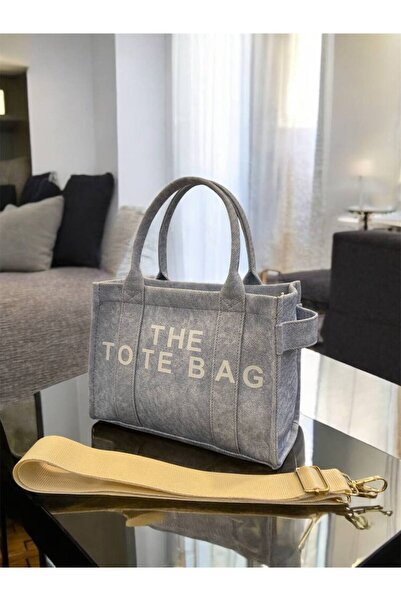 BAGELF Organik Kanvas The Tote Bag Kol Omuz Çantası