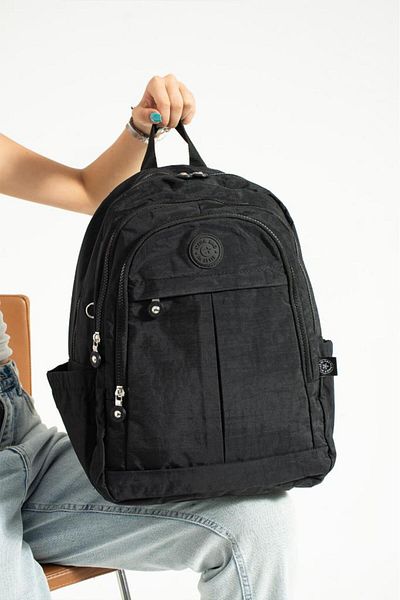 Baginn Unisex School Bag Daily Backpack 40*30 cm High School Middle School Bag Lightweight Rainproof Fabric