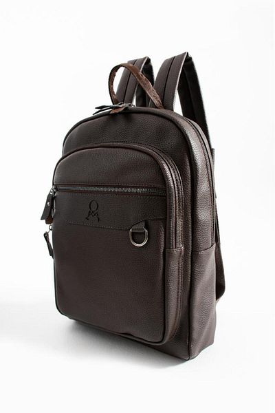 Baginn Unisex Backpack 38*24 cm Faux Leather Business Briefcase with Laptop Compartment Mega Bag
