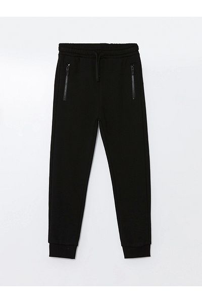 LC Waikiki Pantaloni de sport Jogger pentru băieți cu talie elastică LCW Kids