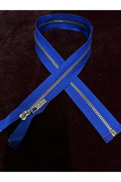 e tuhafiye 1 брой Saks синя метална чанта-палто-дрехи цип (60 см)