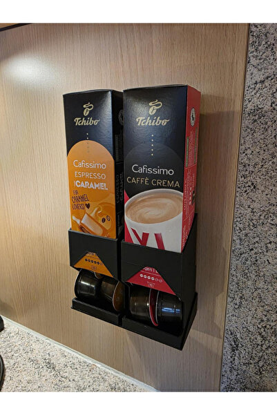 Yunus Göksu Design Thcibo Capsule Coffee Stand (2-Piece Black)