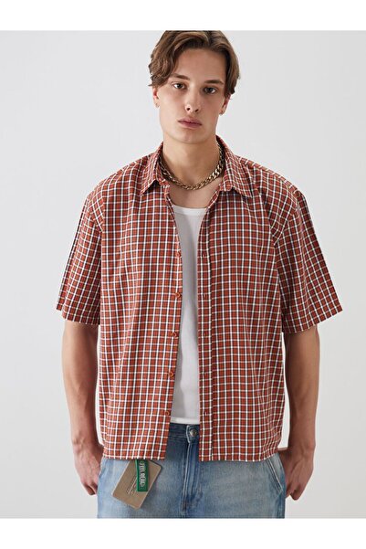 LC Waikiki XSIDE Rahat Kalıp Kısa Kollu Erkek Gömlek