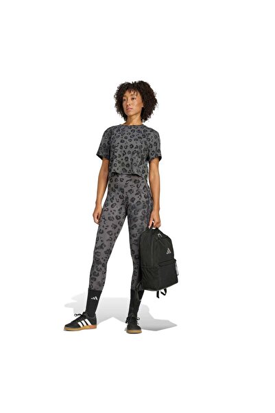 adidas Kadın Gri Opt Ess 1/1 Aop Tayt Jn2650