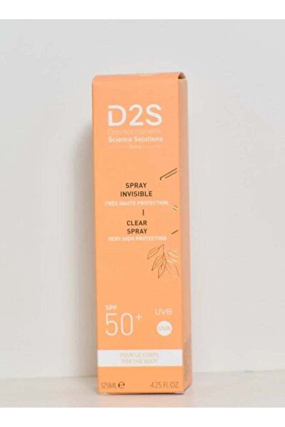 D2S بخاخ سوليوشنز SPF 50+ غير مرئي 125 مل