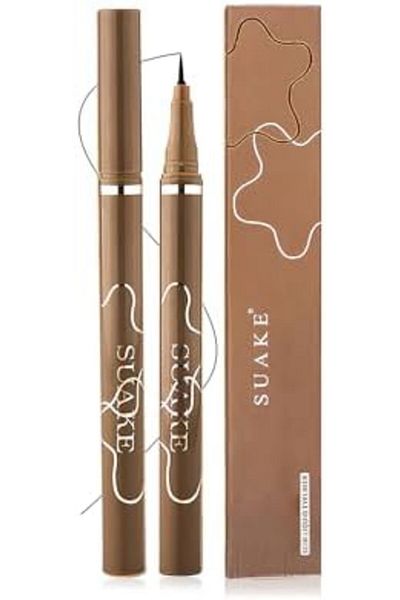 SUAKE Liquid Eyeliner Pen, Quick Drying Long Lasting Waterproof Precision Eyeliner