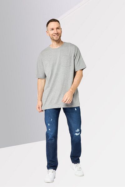 Givenchy Men Crew Neck Short Sleeves Brand Logo T-Shirt, Light Grey