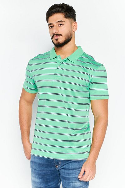 Levi's Redloop by Levis Men Regular Fit Short Sleeve Stripe Polo Shirt, Multicolor