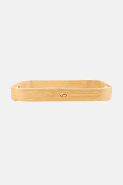 YOTO Bamboo Serving Tray, Brown