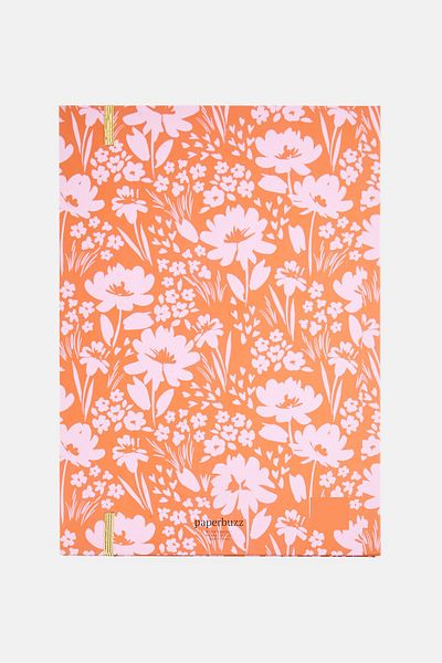 Paperbuzz Padfolio With 75 Memo Pad Page, Multicolor