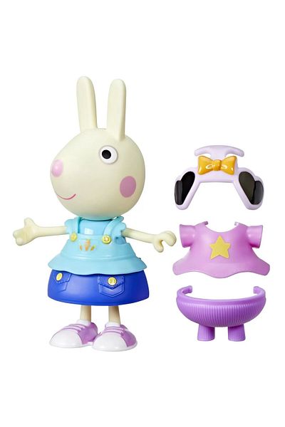 JollyMag PEPPA PIG FIGURE AND CLOTHING ACCESSORIES SET REBECCA RABBIT 15CM