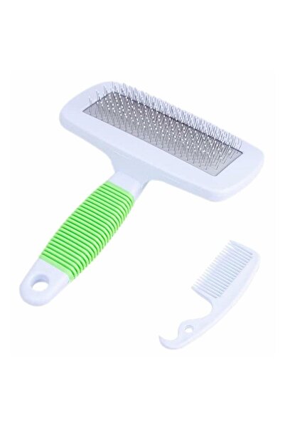 JollyMag Biela a zelená kefa na chlpy pre domáce zvieratá AVX-ZW3C