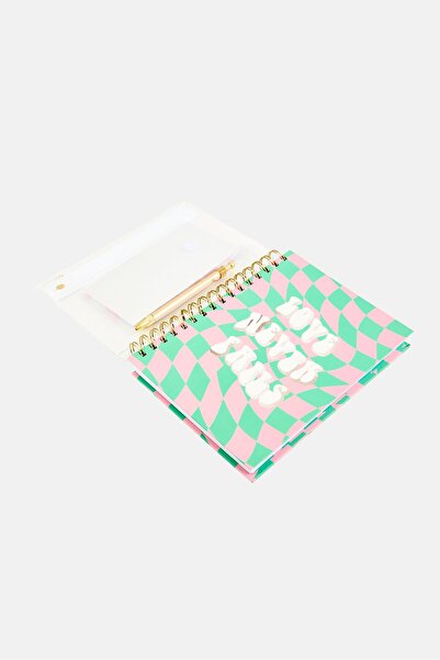 Paperbuzz مجموعة من 4 دفاتر يوميات سميكة، 316 صفحة، متعددة الألوان