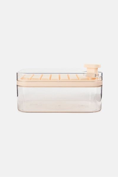 Just Cook 32 Ice Cube Tray, Transparent