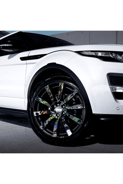 JollyMag Set 4 Folii Imprimate Outdoor cu EcoSolvent, autoadezive, pentru dec...