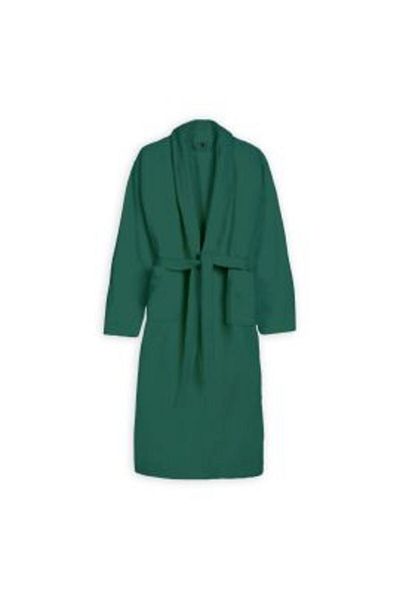 Ralex Bathrobe and SPA Hotel with Kimono Collar Velour 100% Cotton, unisex L-XL, 420 gr/sqm, Green