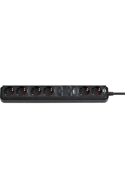 Brennenstuhl Prelungitor Smart Connect -Line WiFi H05VV-F3G1 ,1,5m , 5prize, Alexa, Google