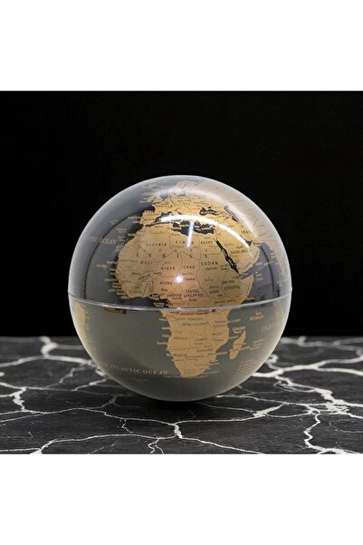 Kuzey Tacı Dünya Küresi Dekoratif Ve Eğitici – Siyah Altın