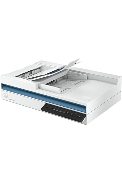 HP ScanJet Pro 2600 f1 Document Scanner, USB 2.0, Configurable Commands, White