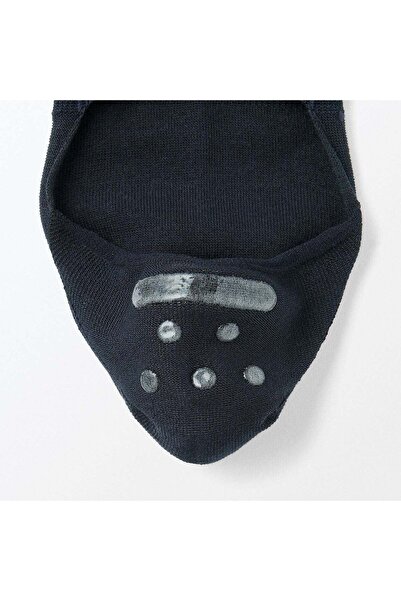 Muji Thin No-Show Socks With Heel Grip