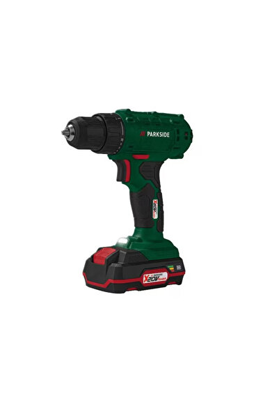PARKSIDE Drill and screwdriver, PBSA 20-Li A1, 20V, 2Ah, with battery and charger