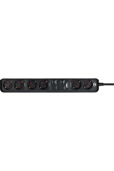 Brennenstuhl Prelungitor Smart Connect -Line WiFi H05VV-F3G1 ,1,5m , 5prize, Alexa, Google