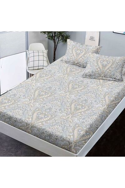 Ralex Set husă pat Finet + 2 fețe perne pentru saltea de 180 x 200 cm, Moderna, HF 2 FP 60